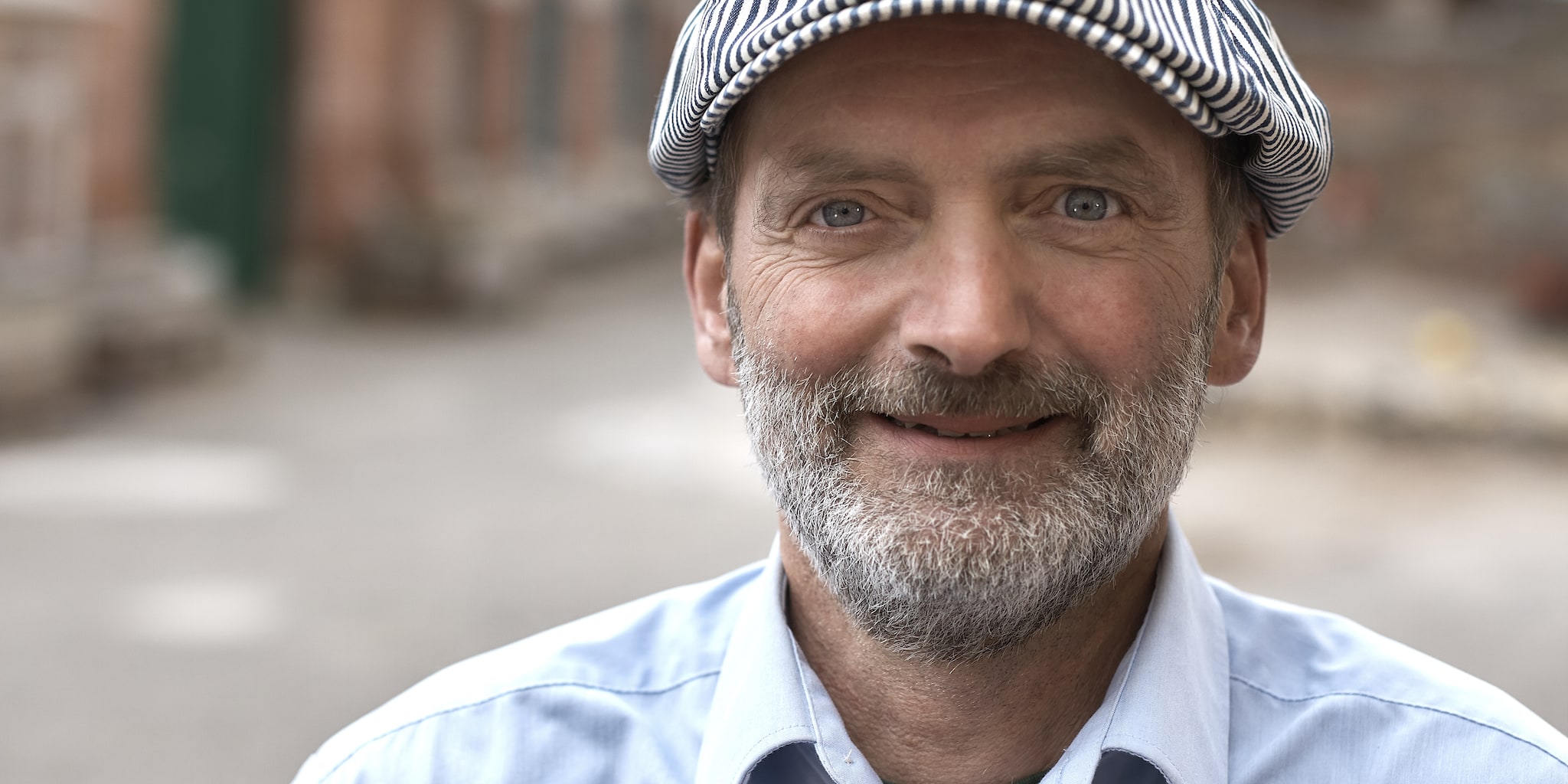 Portrait von Andreas Bierlein in der alten Seegrasspinnerei