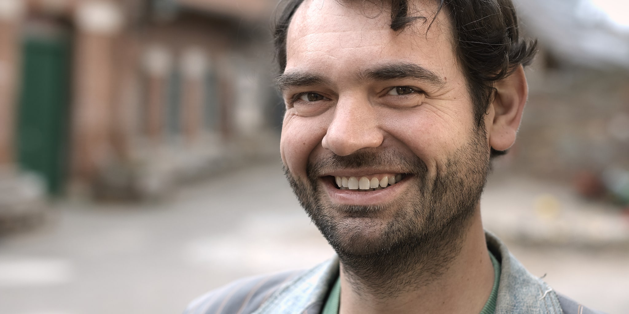 Portrait von Christian Ebert in der alten Seegrasspinnerei