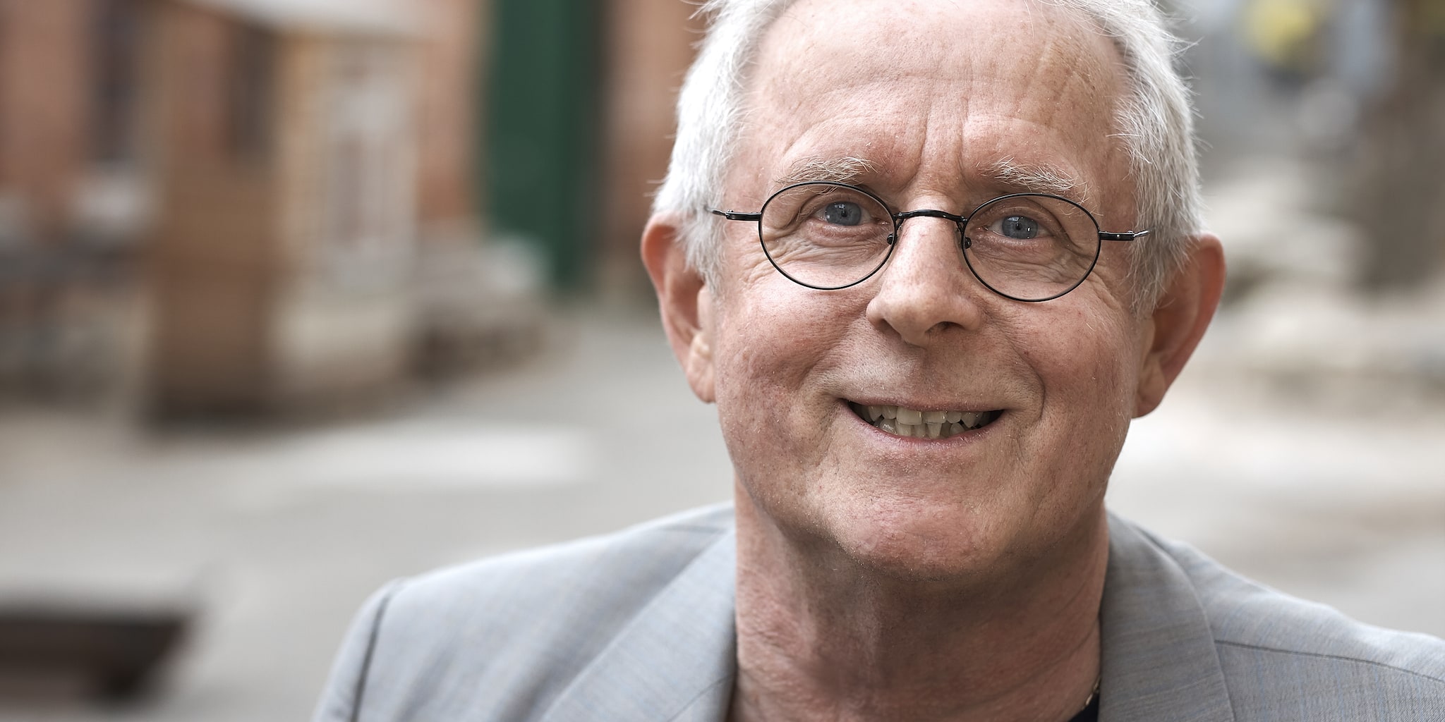 Portrait von Dieter Harlos in der alten Seegrasspinnerei