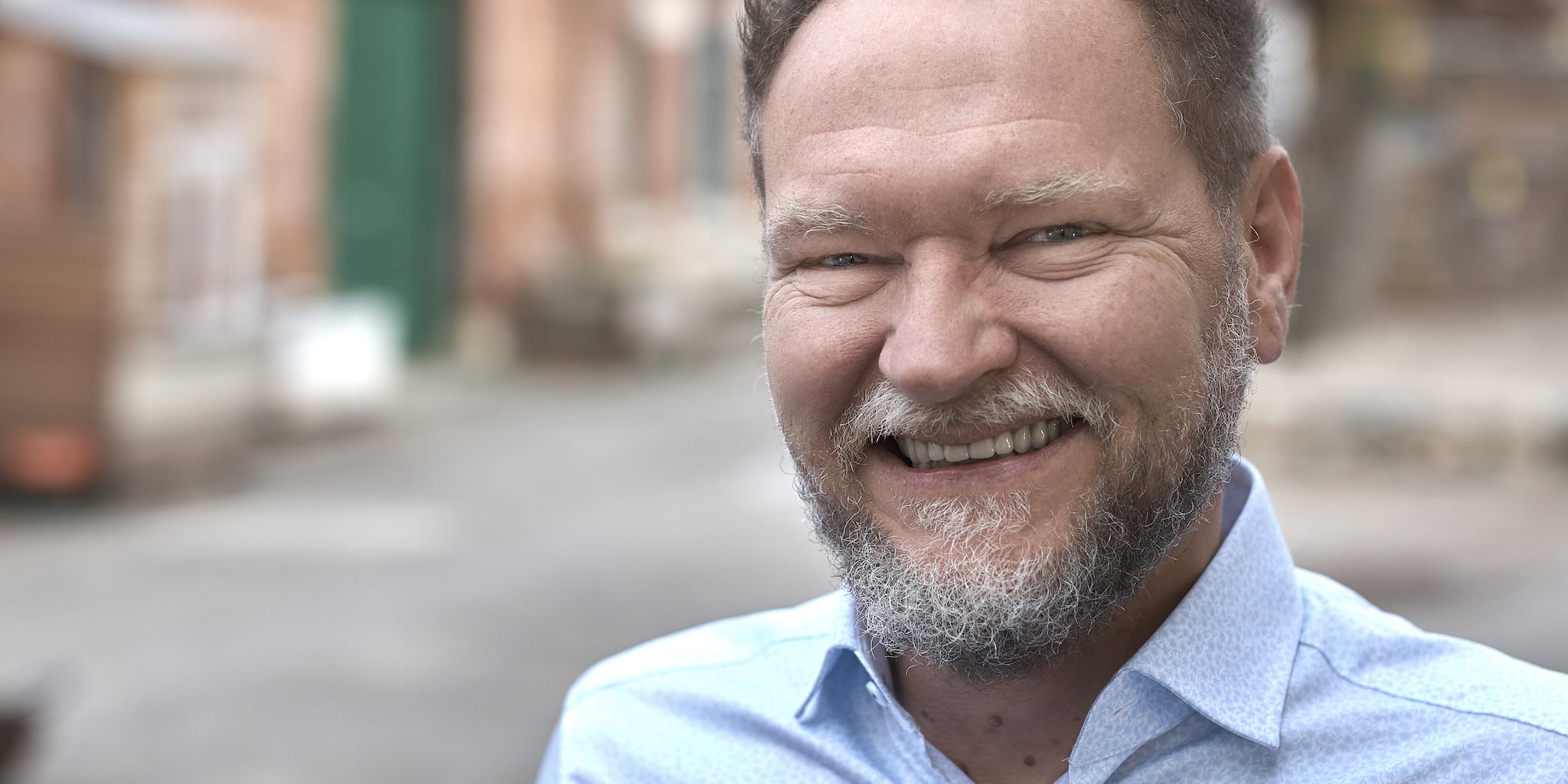 Portrait von Dietmar Faiss in der alten Seegrasspinnerei