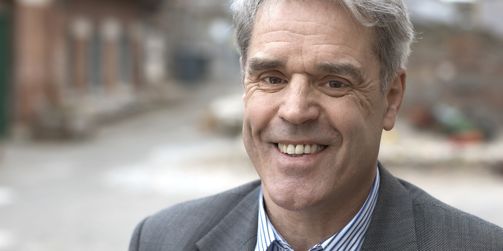 Portrait von ünther Turian in der alten Seegrasspinnerei