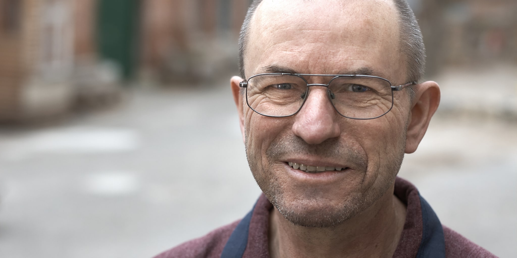 Portrait von Jörg Knödler in der alten Seegrasspinnerei