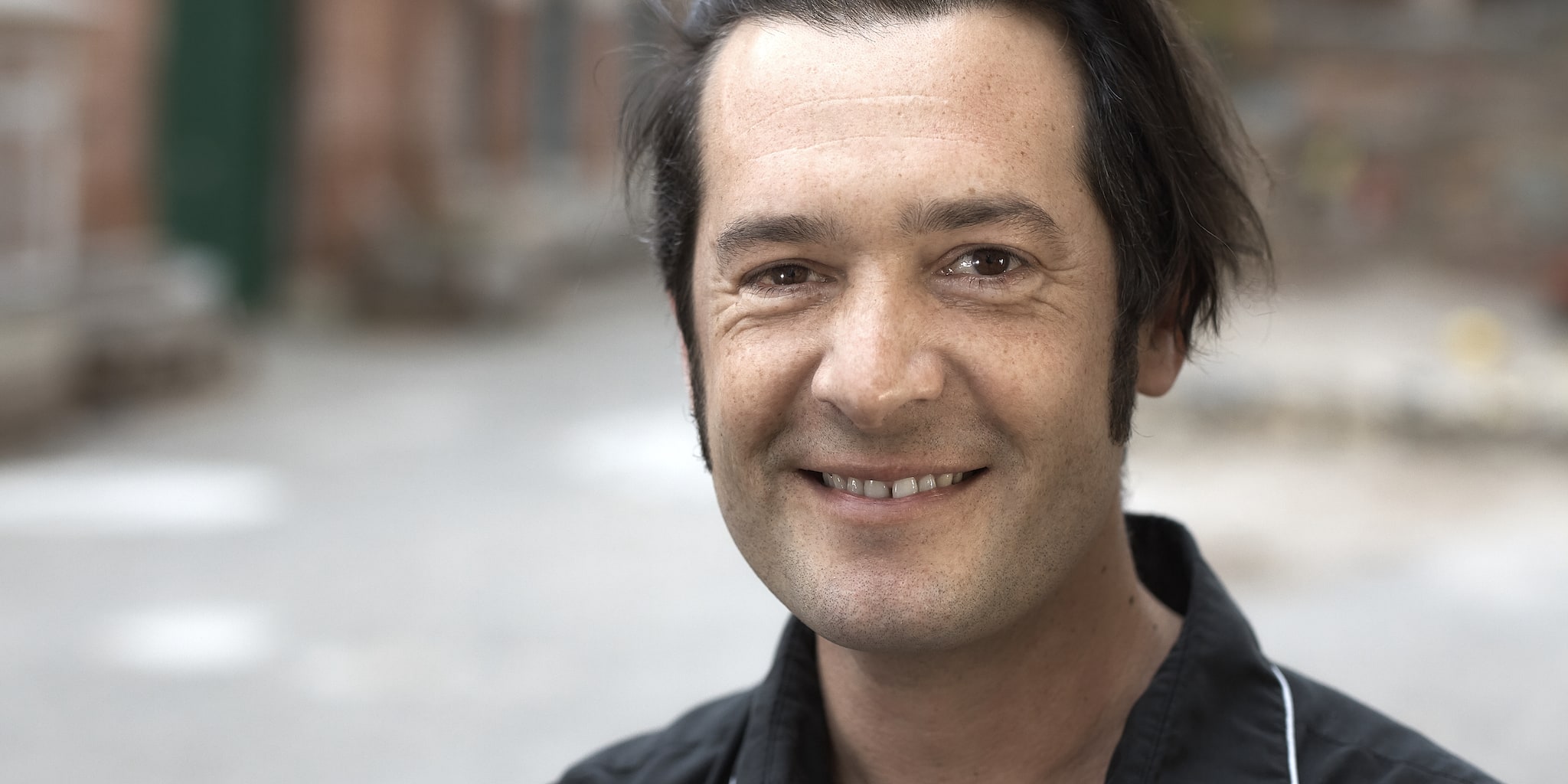 Portrait von Thomas Prou in der alten Seegrasspinnerei