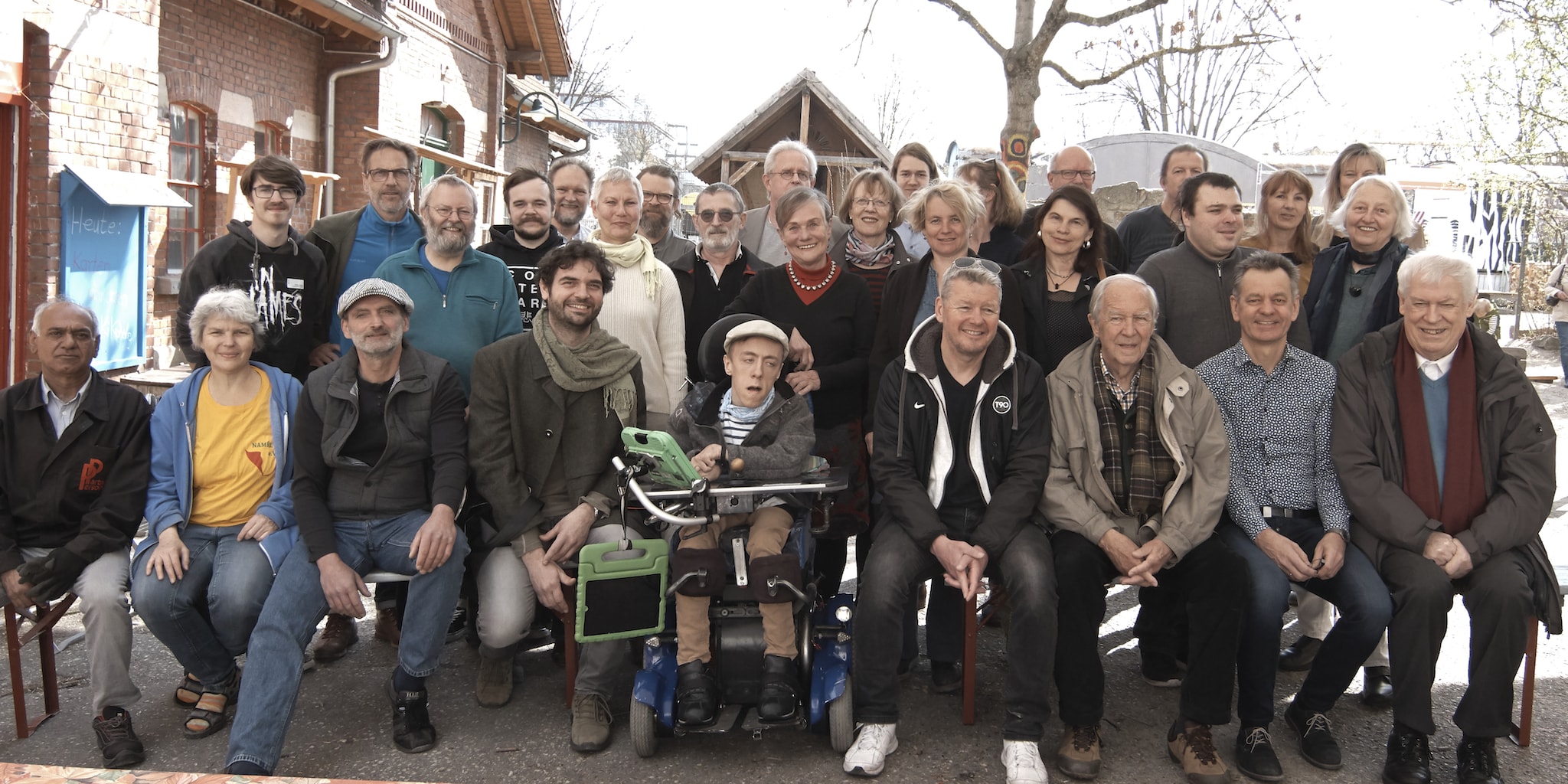 Der NT14 Unterstützerkreis in der alten Seegrasspinnerei